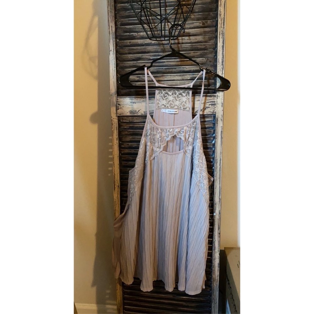 Lace tank top